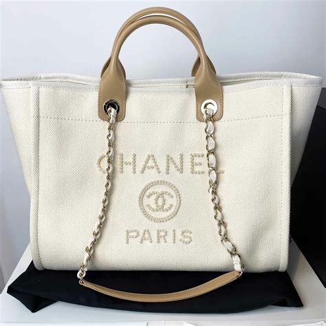 chanel canvas tote 2019|Chanel tote bag canvas price.